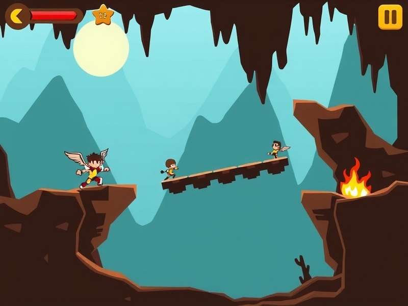 Cave Dash Champion Game Screenshot